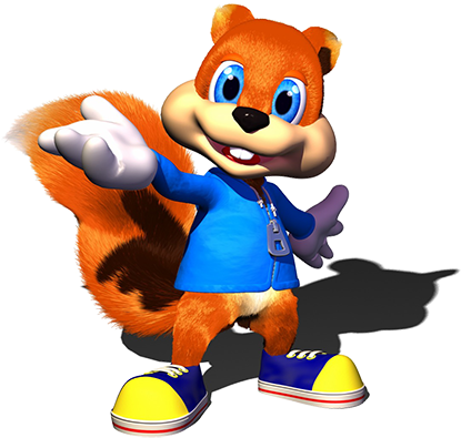 Conker - Conker's Bad Fur Day (940x400), Png Download