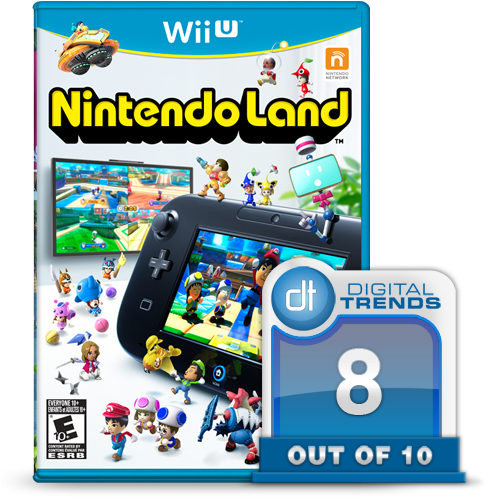 Nintendo Land Review - Nintendo Wii U Game Nintendo Land (500x510), Png Download