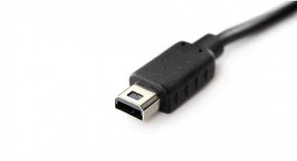 Cable De Carga Gamepad Wii U - Wii U (432x437), Png Download