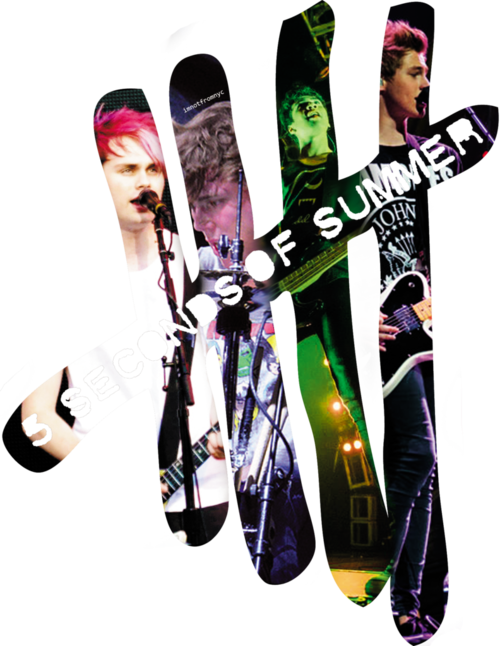 Luke Hemmings, 5sos, And Michael Clifford Image - 5 Seconds Of Summer (500x646), Png Download