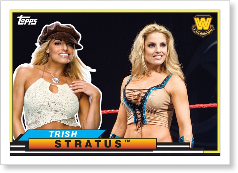 2018 Topps Wwe Heritage Trish Stratus - Trish Stratus (1440x975), Png Download
