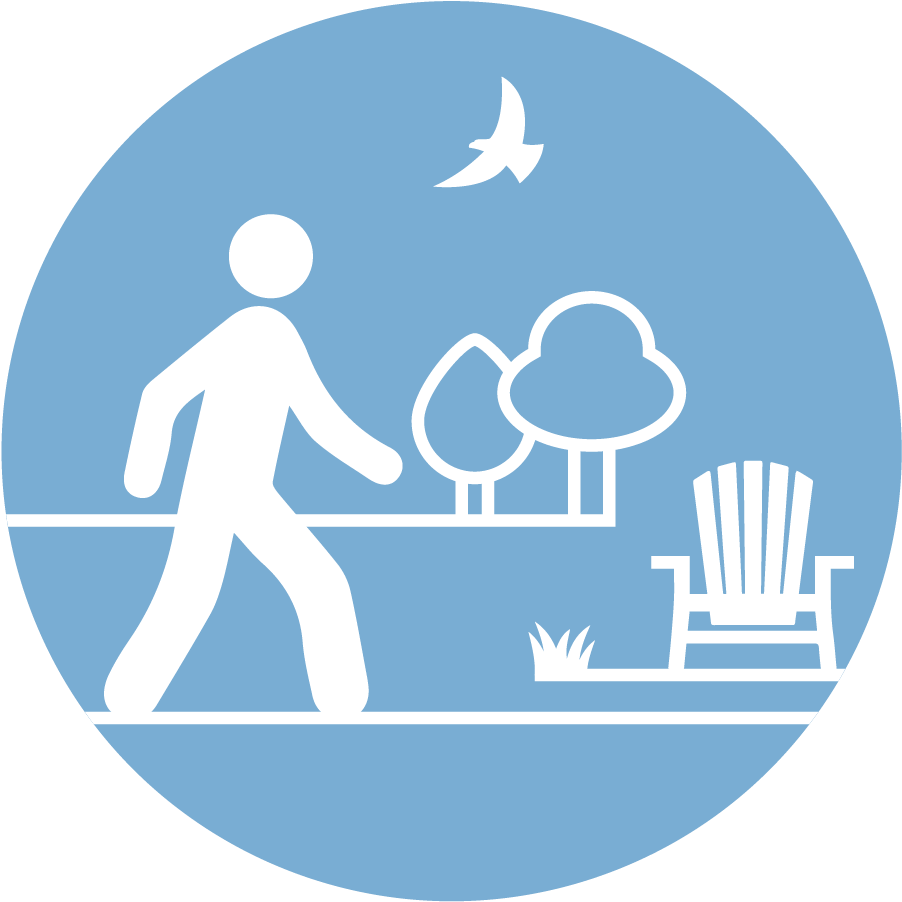 The Connections Plan Focuses On Prioritizing The Pedestrian - Sustainability (976x976), Png Download