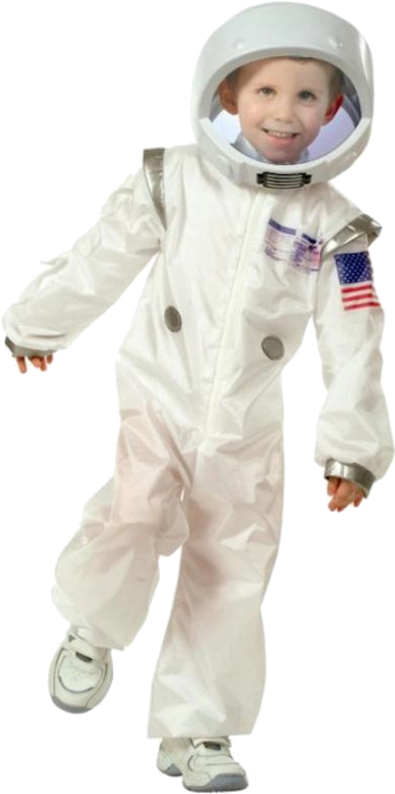 Toddler Astronaut Costume - Astronaut Fancy Dress Costume (500x793), Png Download