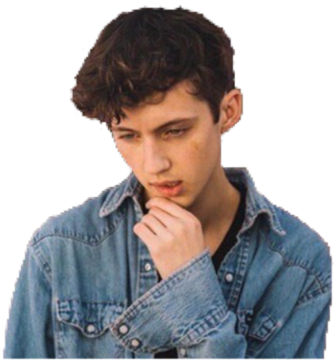 Michael Clifford Black And White Transparent - Human (1082x1920), Png Download