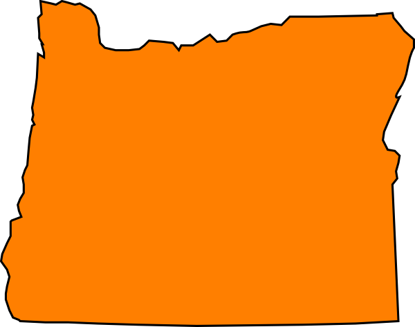 Oregon State Clip Art (600x473), Png Download