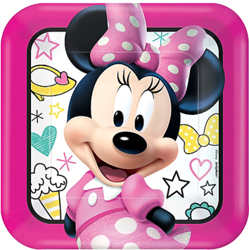 Minnie Mouse Happy Helpers Lunch Plates, - Minnie Mouse (353x480), Png Download