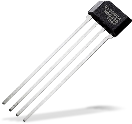 Melexis Mlx91209 Hall Effect Current Sensor - Electronic Component (600x436), Png Download