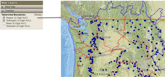 Click The Checkbox Next To Any Or All Of The Hydrological - National Water And Climate Center (700x340), Png Download
