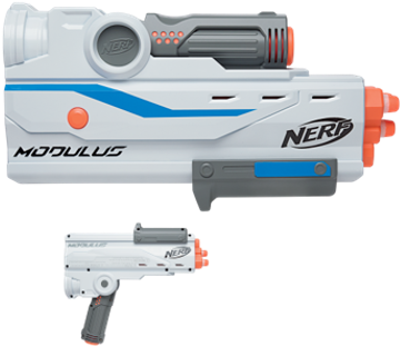 Flip The Handle To Switch From Barrel To Blaster, Pump, - Nerf Recon Cs 6 (429x377), Png Download
