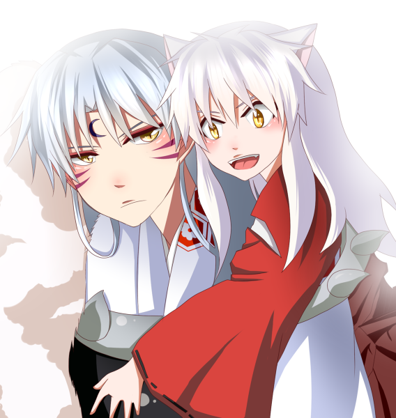 Lord Sesshomaru - Inuyasha And Sesshomaru Fanart (540x570), Png Download