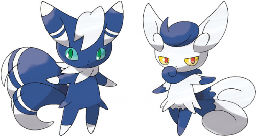 Pokemon Meowstic (500x500), Png Download