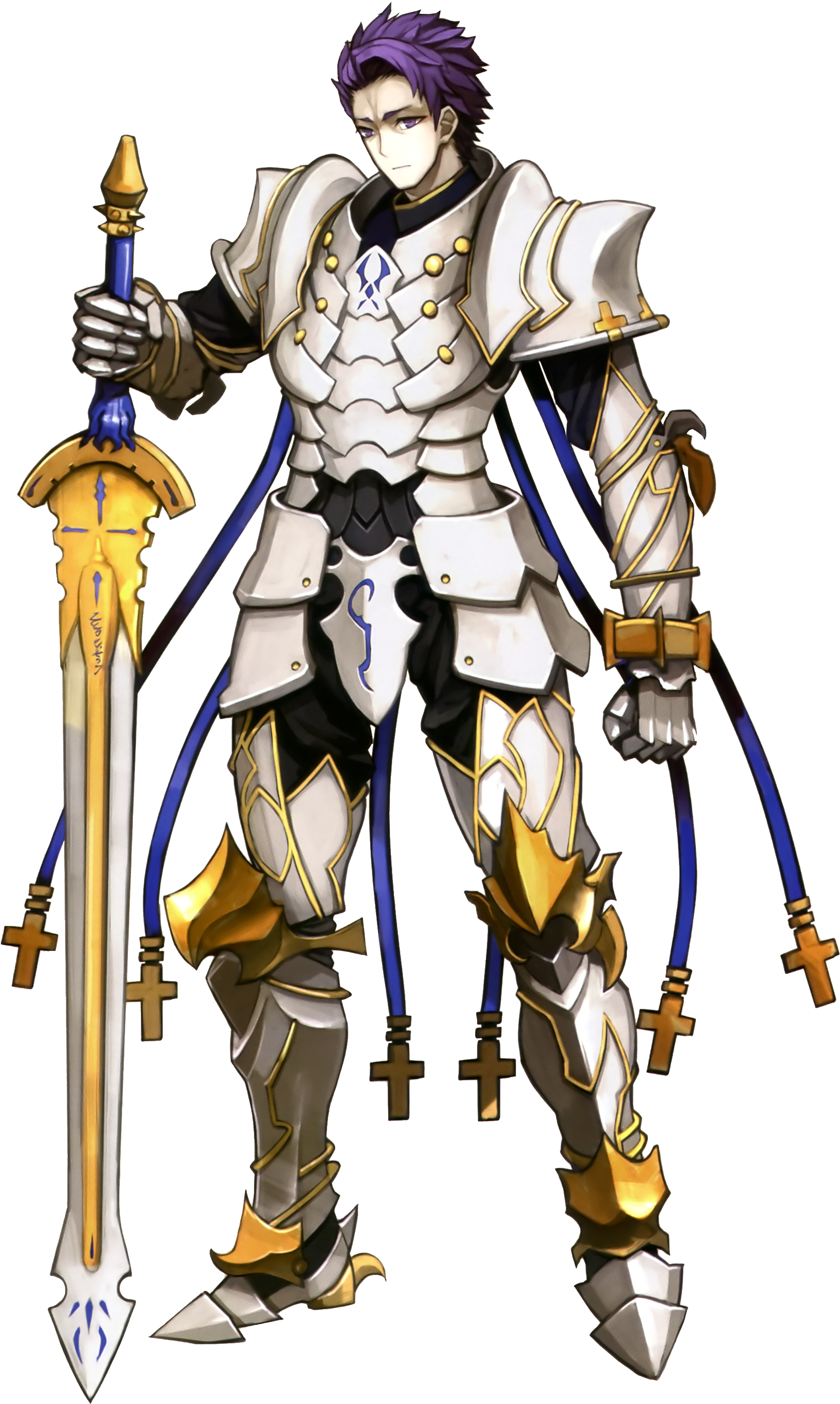 In Character, Serious And Willing To Use Their Full - Fate Go Lancelot (2254x3147), Png Download