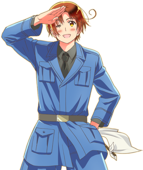 Italy From Hetalia Globos De Agua, Chicos De Anime, - Hetalia Beautiful World (500x563), Png Download