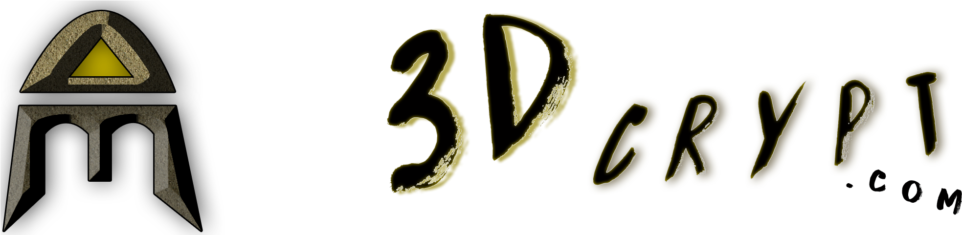 3d Crypt 3d Crypt - 3d Printing (1976x480), Png Download
