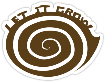 Let It Grow - Spiral (375x360), Png Download