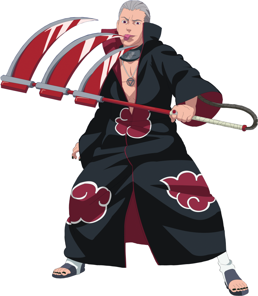 Hidan - Hidan Full Body (900x1140), Png Download