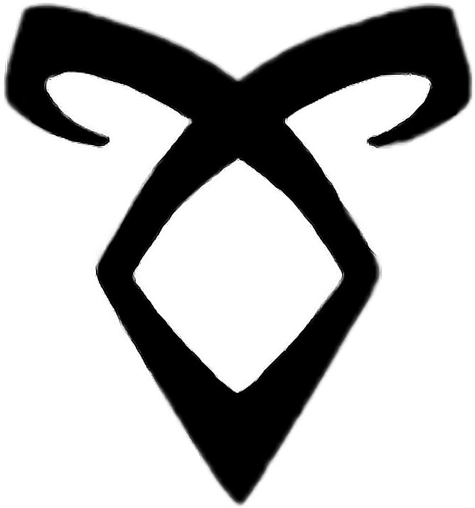 Shadowhunters Angelic Power Rune (668x714), Png Download