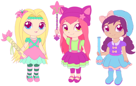 Charmers By Kawaiiprincess64 - Shimmer And Shine Fan Art (568x350), Png Download