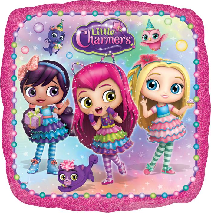 Little Charmers - Little Charmers Birthday Party (697x704), Png Download