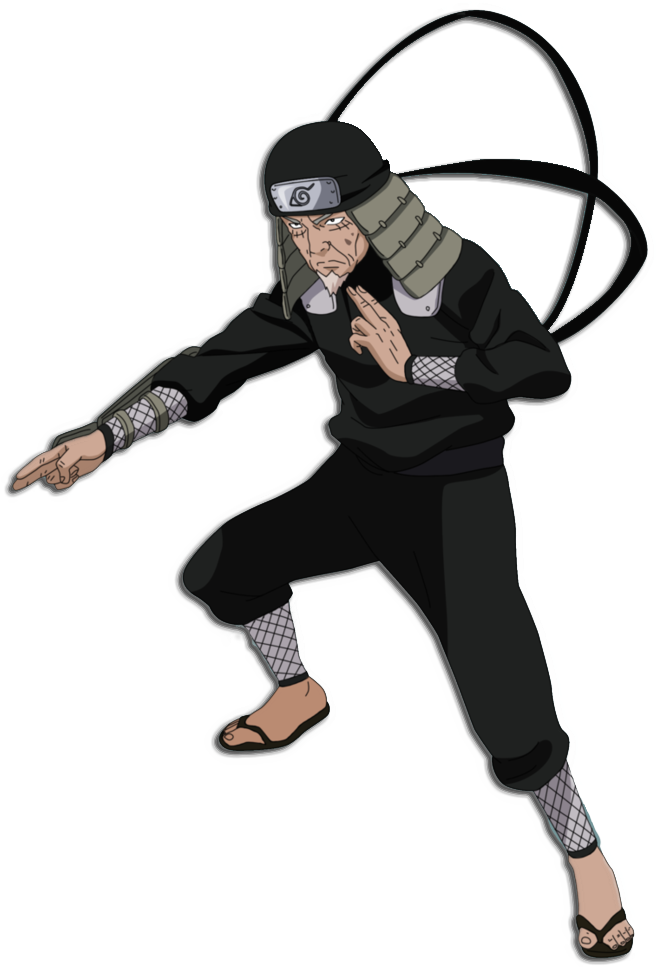 Neji Shippuden Full Body - Hiruzen Sarutobi Png (781x1022), Png Download