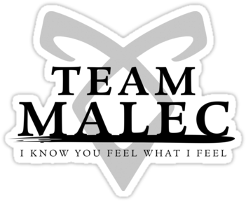 #malec #shadowhunters #team - Team Malec (375x360), Png Download