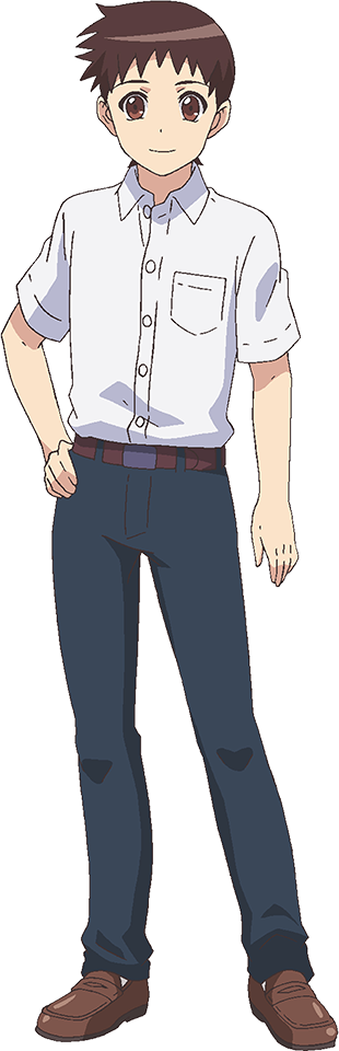 Kazuya-main Anime Design - Kagami Kazuya (310x960), Png Download