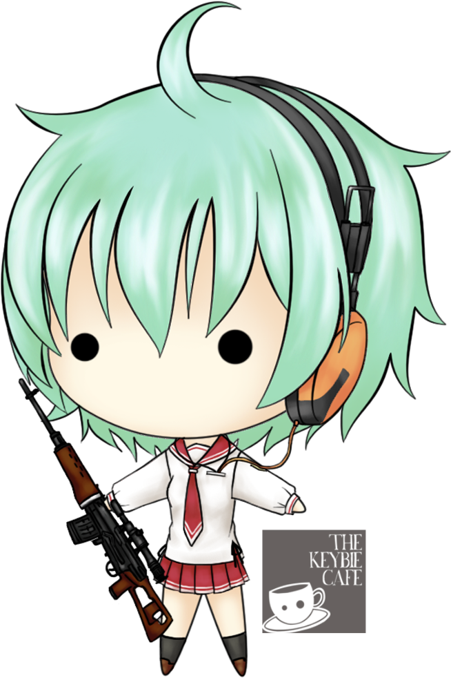 Areas Of The Scarlet Ammo Chibi (1000x1000), Png Download