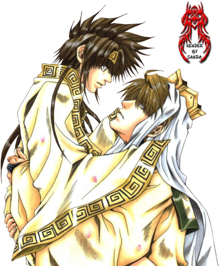 Interview De Kazuya Minekura Sur Ses Différentes Oeuvres - Saiyuki Yaoi (760x889), Png Download