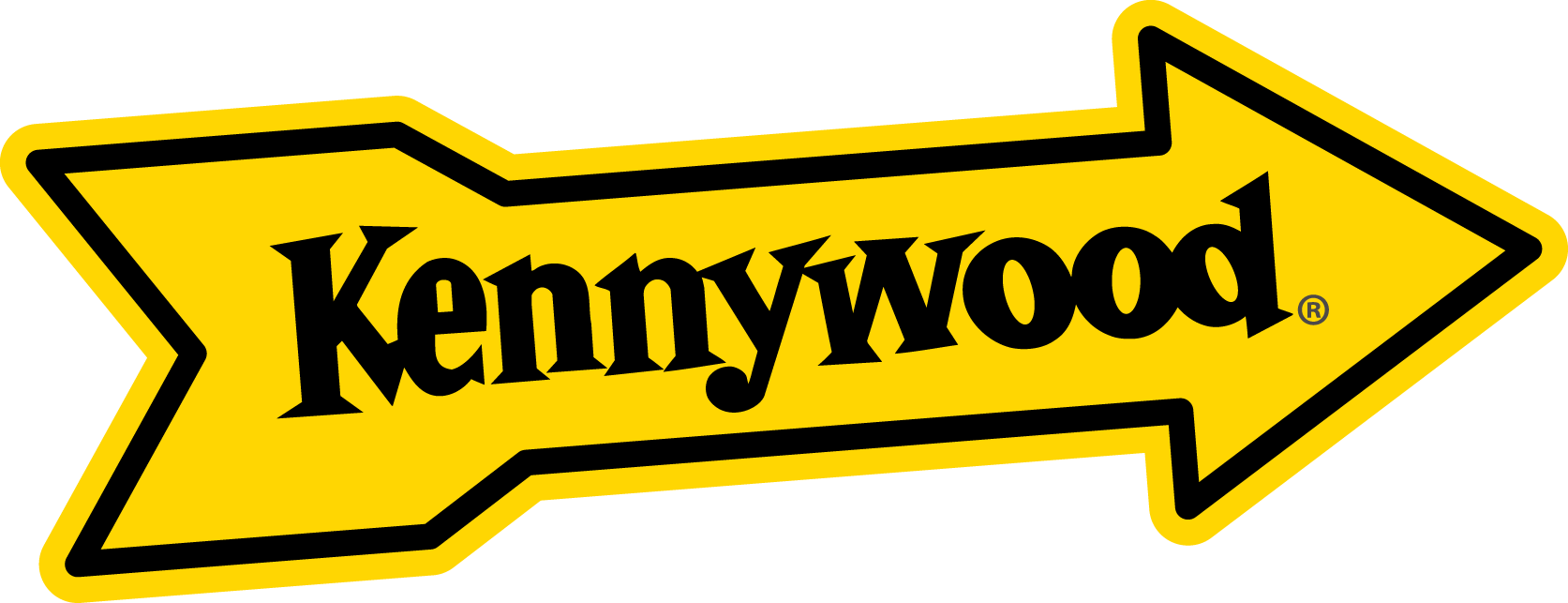 Kennywood Amusement Park, Located Near Pittsburgh, - Kennywood Logo (1673x643), Png Download