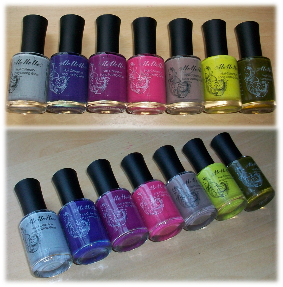 Mememe Nail Polish- Swatches And Review - Nail Polish (923x935), Png Download