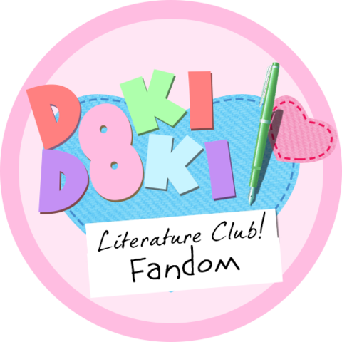 Ddlc Logof - Png Doki Doki Literature Club (480x480), Png Download