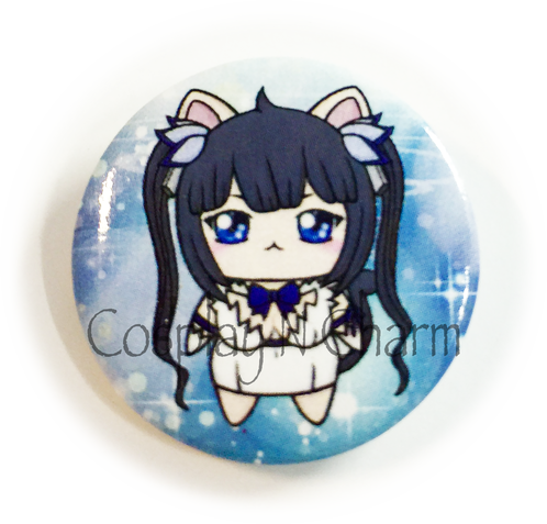 Hestia 1" Pin - Cartoon (498x477), Png Download