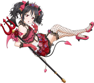 Nico Nico Nii - Nico Yazawa Little Devil (400x400), Png Download