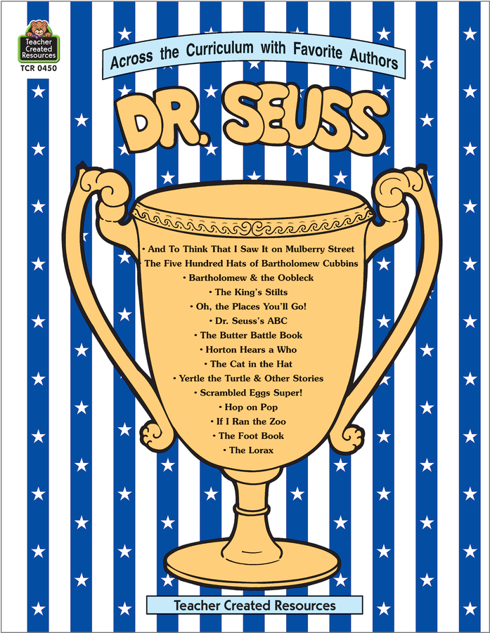 Tcr0450 Favorite Authors - Favorite Authors: Dr Seuss By Patty Carratello (900x900), Png Download