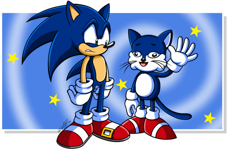 Sonic Forces Cat Sonic Boom Knuckles The Echidna Cartoon - Sonic The Hedgehog (900x608), Png Download