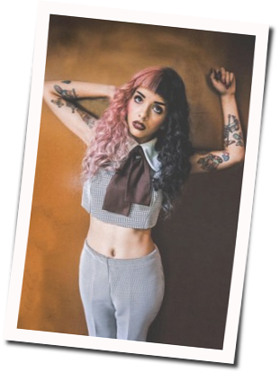 Melanie Martinez Guitar Chords For Dear Porcupine Ukulele - Melanie Martinez 2016 Billboard (311x414), Png Download