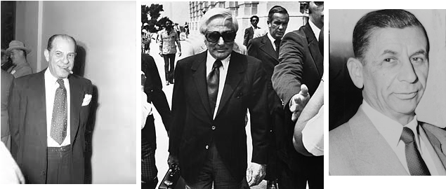 Greenbaum, Roselli, Lansky - Meyer Lansky And Driver (647x274), Png Download