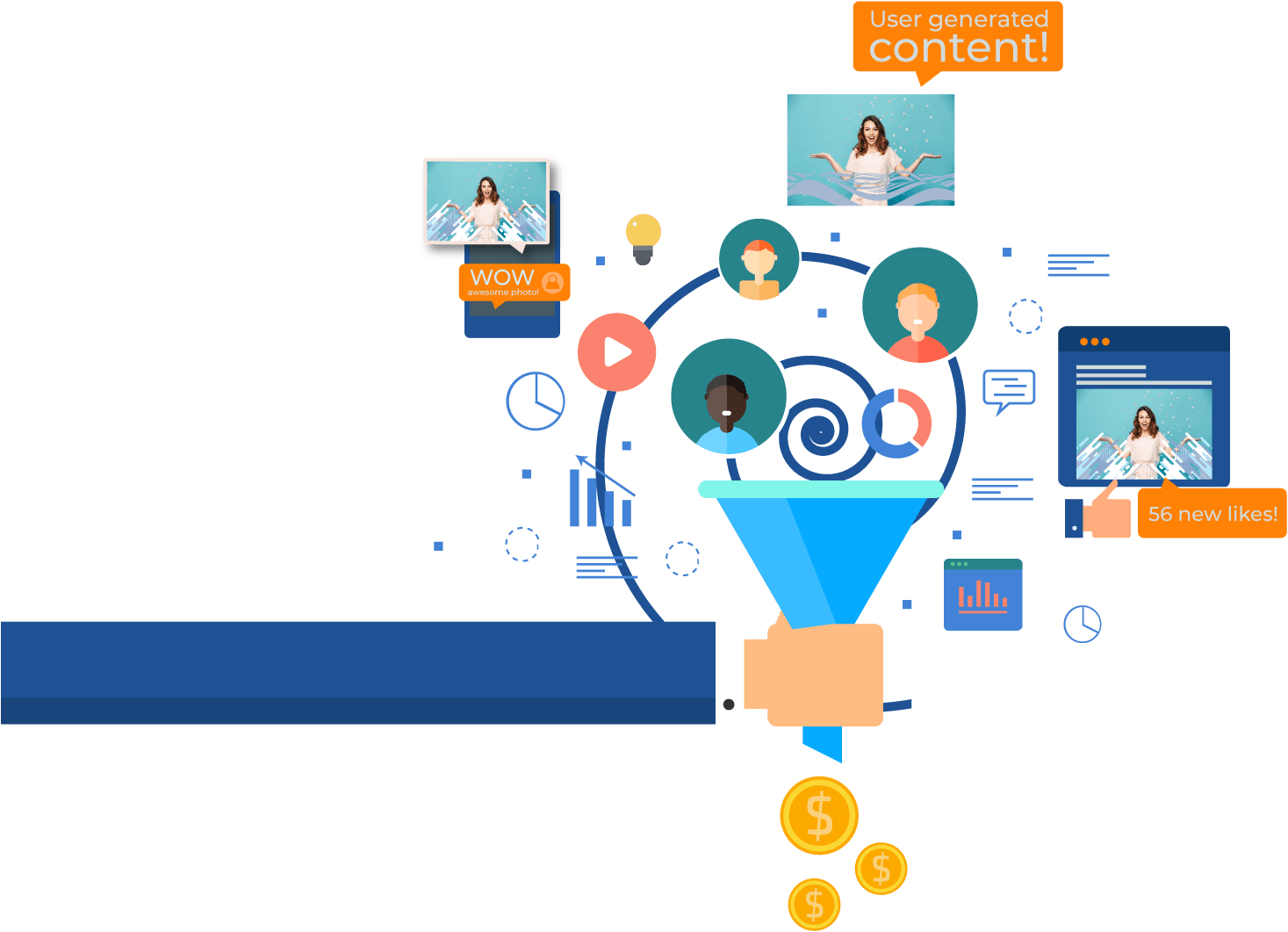 Pixicloud Process - Graphic Design (1920x1080), Png Download