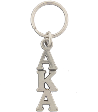 Alpha Kappa Alpha Keychain - Letter Keyring - V (458x458), Png Download