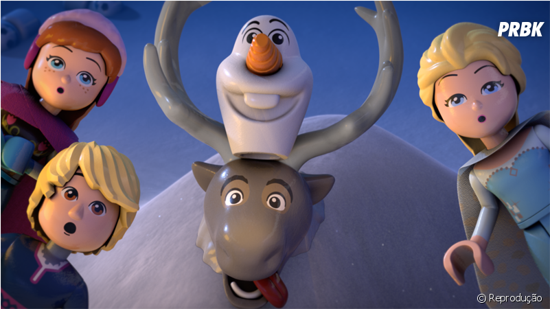 De &quot - Frozen&quot - - Anna, Elsa, Olaf E Sven - Frozen Northern Lights Book (950x449), Png Download