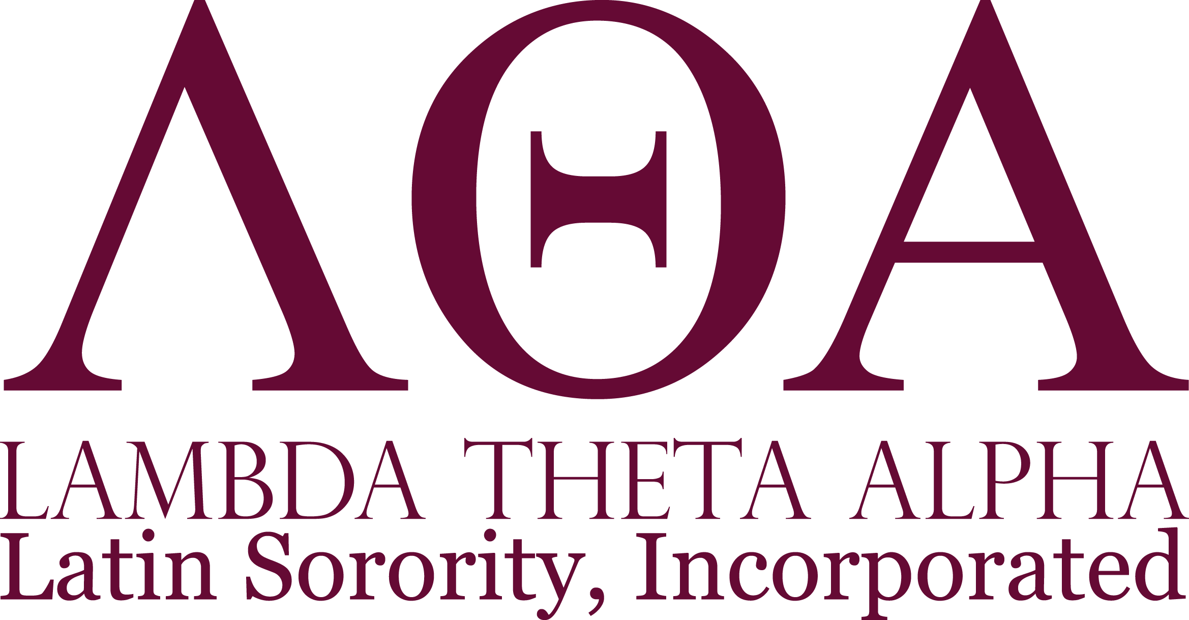 Lambda Theta Alpha - Lambda Theta Alpha Logo (2338x1219), Png Download