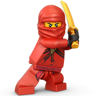Lego Ninjago Kai (472x443), Png Download