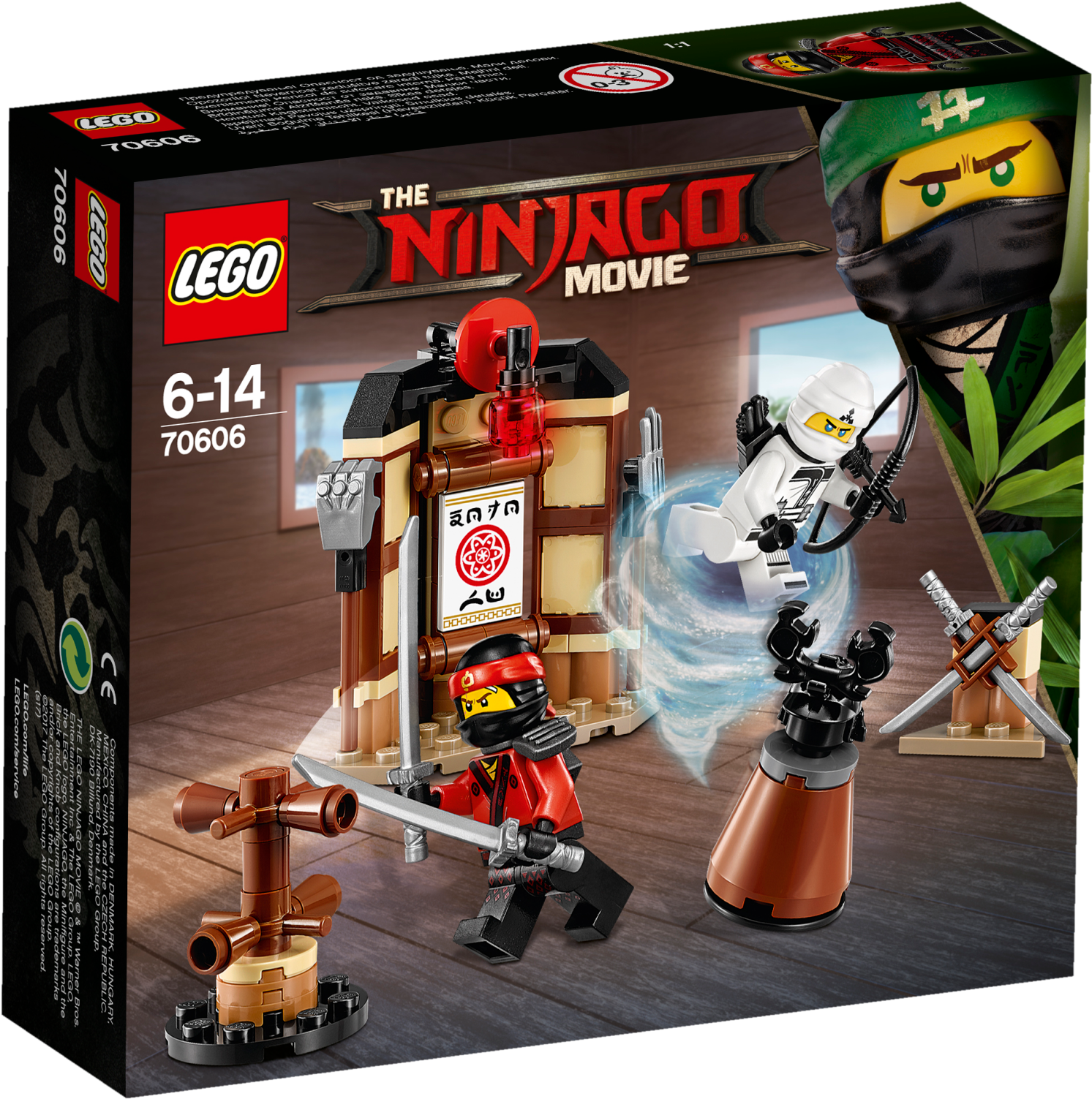 The Lego® Ninjago® Movie™ Spinjitzu Training - Lego Ninjago Movie Spinjitzu Training Set (2400x1800), Png Download
