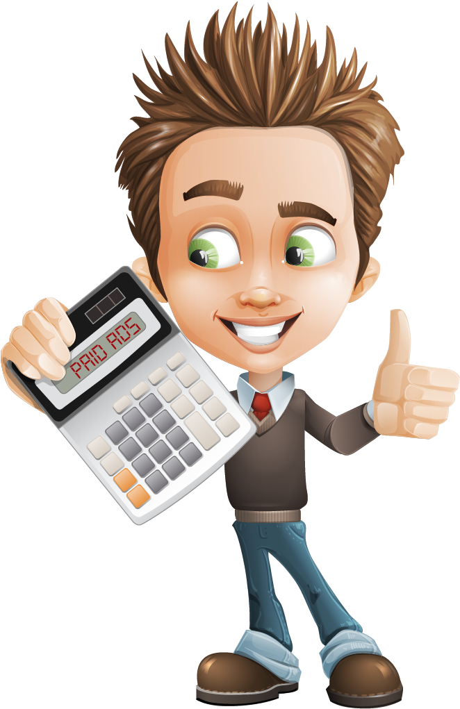 The Plumbing Marketing Guy - Boy Cartoon Characters (703x1055), Png Download