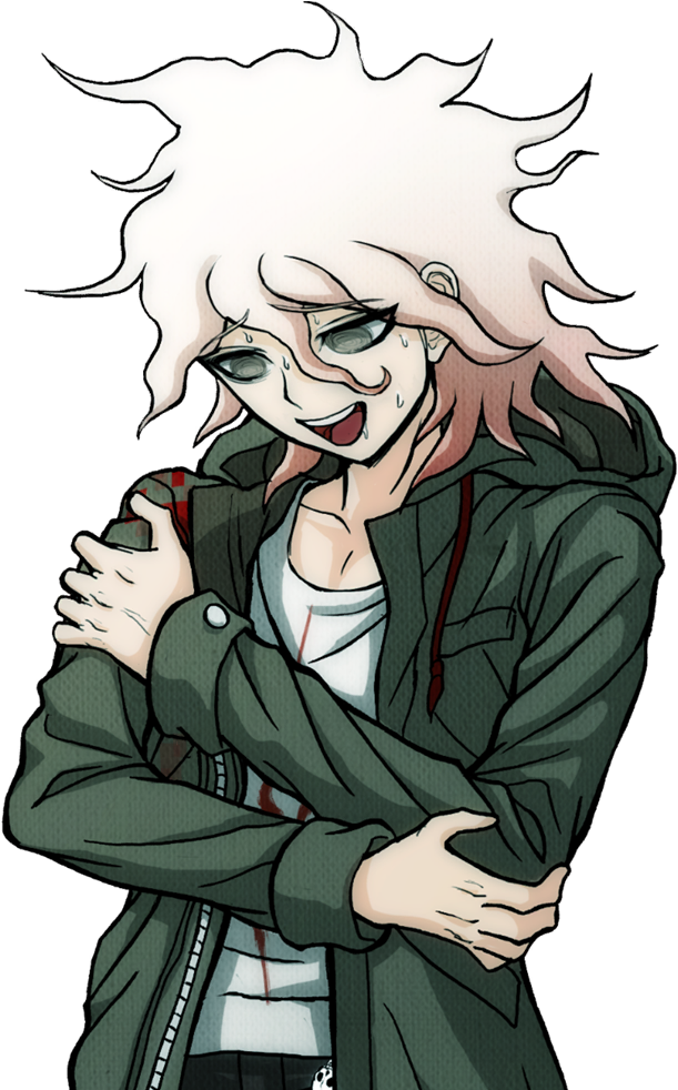 Danganronpa V3 Nagito Komaeda Bonus Mode Sprites 18 - Nagito Komaeda Sprites (611x982), Png Download