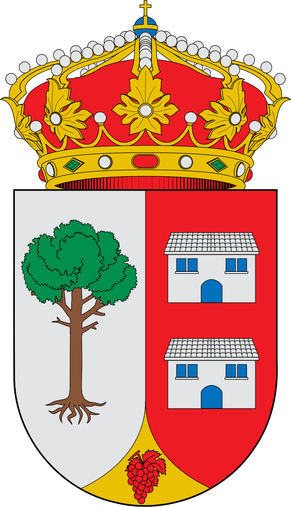Casas De Los Pinos - Ayuntamiento De Villaescusa Escudo (588x1024), Png Download