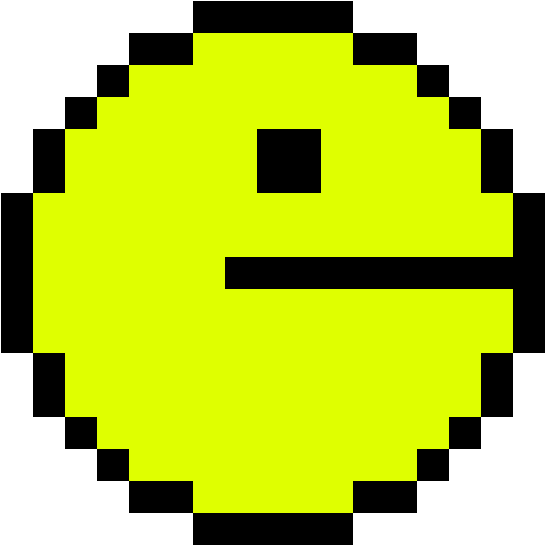R3tr0 R00st3r - Pixel Art Smiley (1024x1024), Png Download