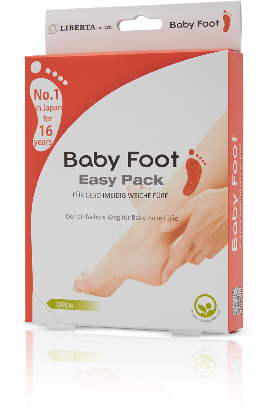 Baby Foot Easy Pack Deep Exfoliation (1000x1500), Png Download