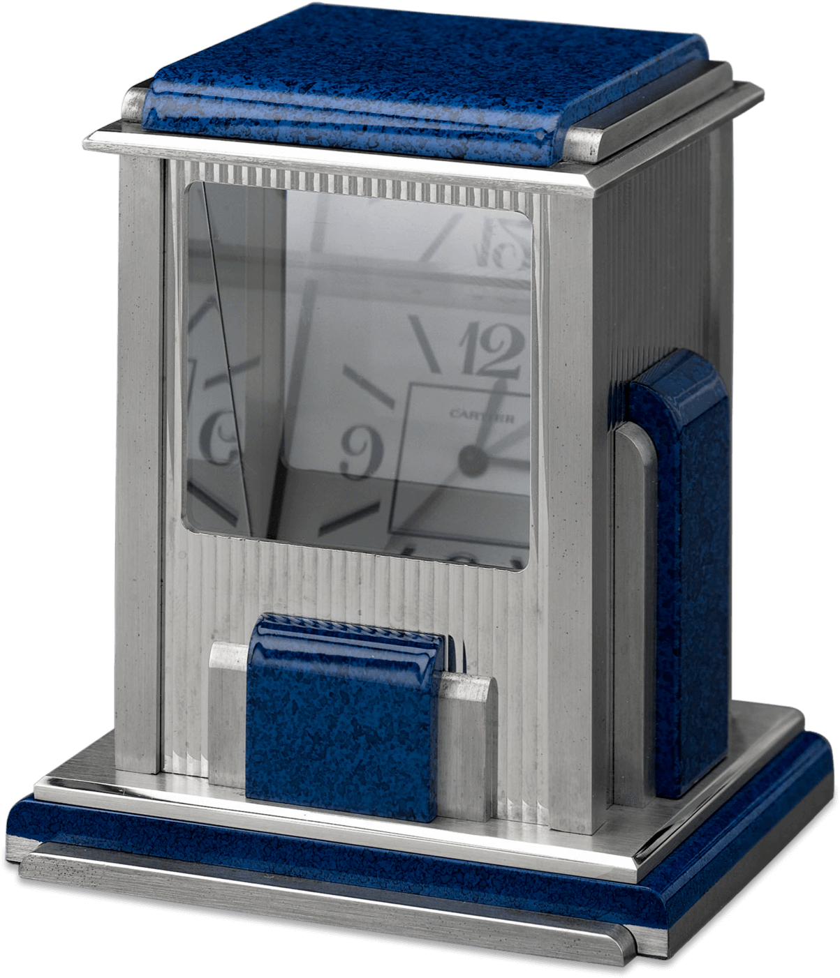 Cartier Prism Mystery Clock - Clock (1400x1750), Png Download