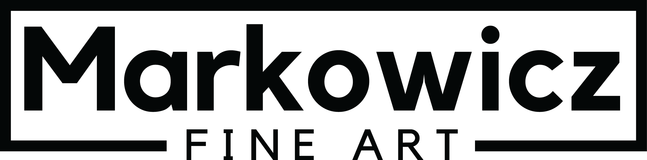 Markowicz Fine Art Miami Fl (2573x637), Png Download